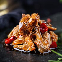 Spicy conch meat 1000g spicy seafood cooked food instant canned clam oysters flower nail clam meat wifes feet