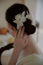 Yesdress new beautiful flowers simple retro photo outdoor wedding photography bridal styling headdress