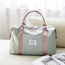 Tide-card large-capacity canvas short trips for travel to be produced in bag Bags Travel Bag Women Hand Light Luggage Bag