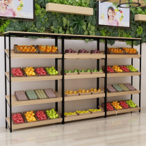 Fruit store shelf vegetable rack display cabinet shelf red wine rack cake cabinet fresh supermarket fruit and vegetable multi-layer rack