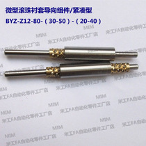 BYZ-Z12-80-(30-50)-(20-40) Compact Miniature Ball Bushing Guide Assembly