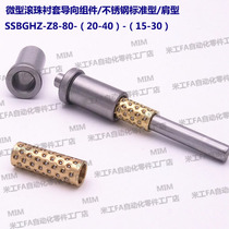 SSBGHZ-Z8-80-(20-40)-(15-30) Miniature Ball Bushing Guide Assembly