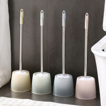 Toilet brush set household long handle to the dead corner cleaning toilet wash toilet soft hair brush new toilet cleaning brush