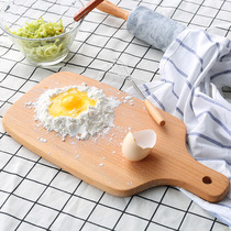 Day Style Natural Beech Wood Chopping Block Creative Home Rectangular Solid Wood Cut Vegetable Plate Kitchen Baking Bread Rolling panel