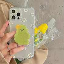 Hanfeng cactus bracket for xs xr transparent 8plus female iPhone12promax Apple 11 phone case