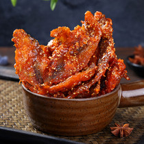 Sesame honey spicy Longtou fish 500g bagged sweet and spicy snacks snacks Specialty seafood dried fish