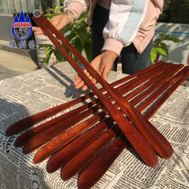 Yuan Chuangyi Mahogany Myanmar rosewood whole wood shoe wearer Solid wood 82cm extended shoe carrier shoehorn