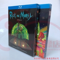 BD Blu-ray anime Rick and Morty 1-4 season Rick and Morty uncut version Chinese subtitles
