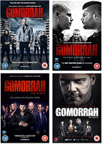 Italian Crime Drama DVD: Gomorra 123 Seasons 1-4 Seasons Gomorra 8 discs