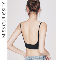 Curious Honeydew back bra Vest Lingerie Woman Harness Slim sexy No steel ring Luled back Sport bra Summer
