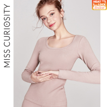 Curious Honey suede Warm Lingerie Women Suit Plus Suede Thickening Warming Autumn Clothes Autumn Pants Warm Blouse