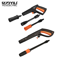 Yili car washing machine accessories 4 Series 5 series high pressure short gun handle gun barrel gun head set straight nozzle water gun spray gun