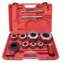 Durable 4 min-2 inch water pipe hinge plate tooth hinge thread manual wire setting machine iron pipe galvanized pipe sleeve wire machine