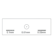 CW micrometer ruler eyepiece micrometer objective micrometer measuring ruler microscope ruler microscope ruler