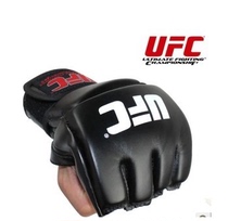 MMA boxing gloves UFC Half finger fight MUAY Thai Bare finger Sanda Sandbag boxing gloves Thin section