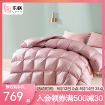 LOVO Le snail home textile bedding duck down winter quilt thickened warm antibacterial quilt core duvet winter