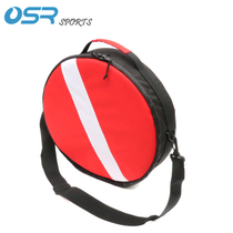 Diving nylon shock absorbing foam adjuster bag round containing shoulder strap can carry 35cm diameter