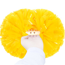 Matte cheerleading flower ball recess exercise for children and primary school students dance hand flower cheerleading with flower competition handle