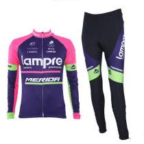 American Outdoor Blue Wave Fleet Mountain Road Bike Autumn Summer Riding Clothing Breathable Thin-Riding Clothing