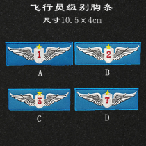 China Aerospace Pilot Level jacket leather jacket Chest Mark Badge Arm Badge Arm Badge MAGIC POST CUSTOM BACK STICKER LOGO