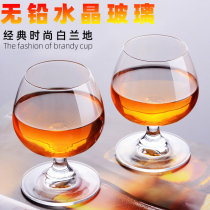 Crystal glass brandy Cup foreign wine glass home creative whiskey Cup low foot Wine Wine Wine small wine glass set