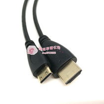 mini hdmi to HDMI cable HD cable 1 4 mini interface adapter cable DSLR online shooting cable Data cable