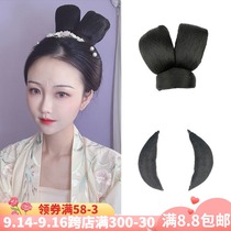 Ancient costume wig Hanfu hairstyle female Wu Mei Niang costume modeling cos universal hair bag ancient style skirt double hair bun