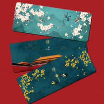 Waterproof mouse pad Chinese style National tide Oversized Forbidden City style Chinese culture retro desk pad Notebook pad