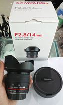 Sanyang samyang 14mm f2 8 ED UMC ultra wide-angle lens mainland licensed
