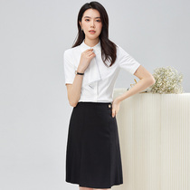 Liansha 2023 New Summer Career Fashion Clothing Snow Skirts Short Skirts Beauty Ballroom Interview Commuter Commuter