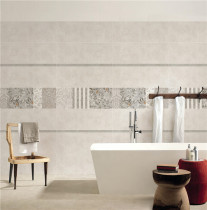 Elizabeth Tiles-EM83311-A Vienna Series Flower Tiles Roll Vine Branches Matte hipster