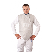  Imported PBT childrens foil fencing white metal jacket vest Hungarian fencing equipment anti-rust can be washed