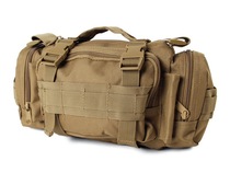 Outdoor tactical sports 3P bag waist bag hanging bag multifunctional shoulder diagonal bag camouflage Molle accessory waist bag