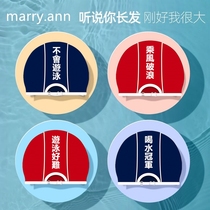 National tide creative adult men and women couples retro swimming cap professional and comfortable long hair plus fabric cute swimming cap