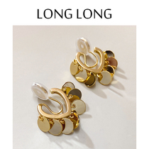 Earless Hole Super Fairy Ears Pendant Female Mosquito Coil Dish Ear Sandwich Shaped Earrings Superior Ear Accessories 2022 New Tide Summer