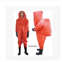 lao wei shi FHLWS-002 heavy chemical protective suits closed chemical protective suits to strong acid and alkali gas dust-proof and waterproof