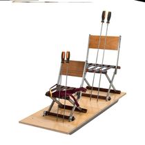 Climbing plow wooden ice tie back play childrens simple skating car double skating adult ice skate adult skate