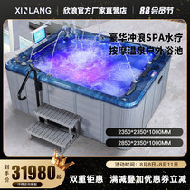 Deluxe Surf Jacuzzi HouseSpa Spa Spa Spa Thermostat Heating Villa Outdoor Swimming Bath