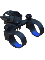 Flashlight bracket clip Bicycle light stand Mountain bike headlight bright light center holder Quick release night riding equipment