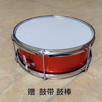 Full voice 14 inch spring snare drum adult Army Band drum percussion instrument drum student Young Pioneer Drum