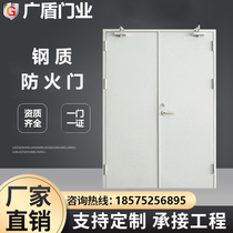 Custom-made Class A B C stainless steel wooden glass doors fire-resistant doors and windows factory direct access doors and windows