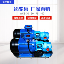 Thin oil berth head electric self-priming pump WCB-100 75 50 30 Portable gear pump pump head