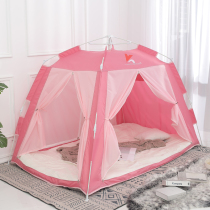 Automatic childrens winter bed tent home adults sleep warm in winter thick heat preservation and cold protection