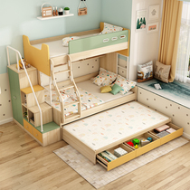  Bunk bed Bunk bed Two-story bunk bed Childrens bed Double second child mother bed Twin small apartment high and low bed