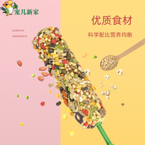 Beloved new home parrot snack bar (grain stone fruit) training reward food molar bird food feed bird food