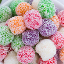 Will smoke ice cream color ball rainbow candy rice flower candy wear skewers popcorn 3cm size
