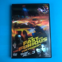 Original Speed and Passion 3 Tokyo Drift DVD Inwords
