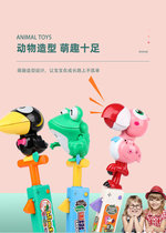 Voice-controlled imitation recording toucan childrens toys tongued Flamingo dinosaurs talking crows give gifts