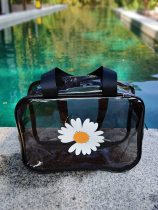 ins seaside beach bag large capacity fashion travel vacation swimming bag washing swimsuit waterproof storage bag 4436