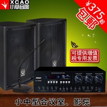 High-power amplifier audio home Bluetooth conference room fever speaker ktv karaoke small professional fixed resistance